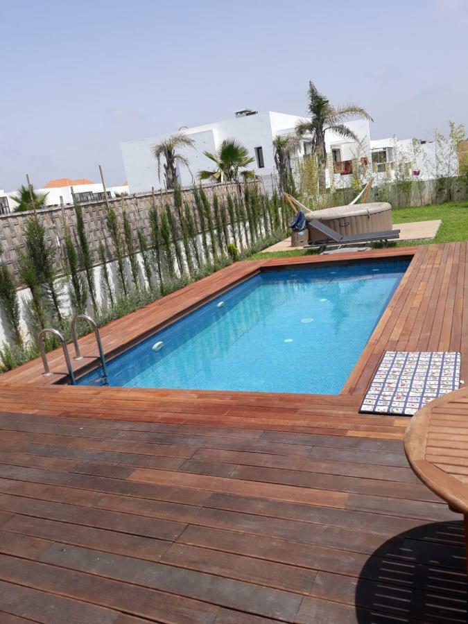 Superbe Villa Avec Piscine Plages Des Nations Рабат Екстериор снимка